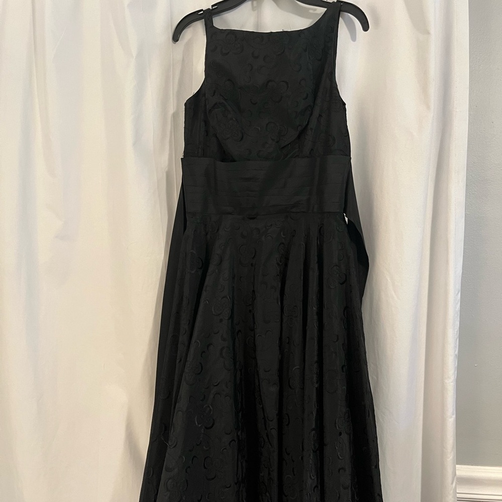 1950’s vintage evening dress Black
